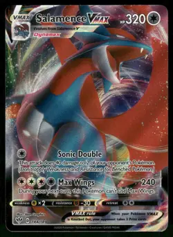 Salamence VMAX 144/189 Ultra Rare Holo NM Pokemon SWSH03: Darkness Ablaze - Image 1