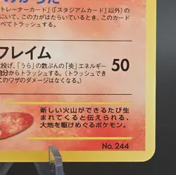 Entei No. 244 Neo Premium File 3 Promo NM - Image 2