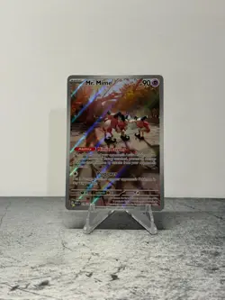 Pokemon TCG Scarlet & Violet MEW 151 Mr. Mime 179/165 IR NM - Image 1