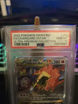 Pokemon TCG Charizard VStar SWSH262 Ultra Premium Collection Promo PSA 10 - Image 3