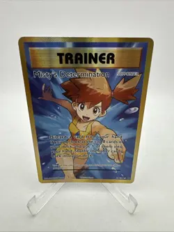 Misty's Determination (Full Art) 108/108 Evolutions Holo Pokemon TCG - NM - Image 1