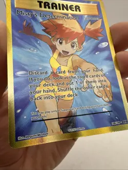 Misty's Determination (Full Art) 108/108 Evolutions Holo Pokemon TCG - NM - Image 3