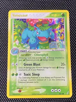 Venusaur 28/100 Stamped Ex Crystal Guardians 2006 Pokemon TCG MP- - Image 1