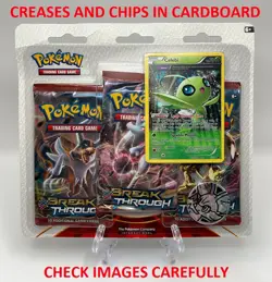 (402905) Pokemon XY Breakthrough Booster Celebi 3-Pack Blister - Factory Sealed - Image 2