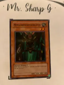 MENSCHENFRESSERKAFER - LOB-G088 DEUTSCH Yu-Gi-Oh! CARD SUPER RARE HOLO KONAMI - Image 5