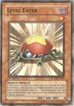 Level Eater - SOVR-EN005 - Common - Unlimited Edition - Heavily Played - Image 1