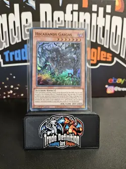 PHRE-EN004 Hecahands Gaigas Super Rare 1st Ed YuGiOh - Image 1