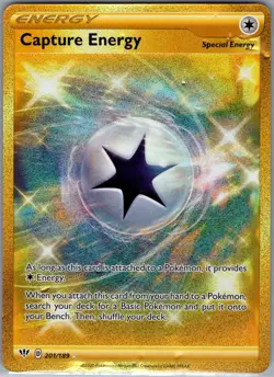 Capture Energy 201/189 SWSH03: Darkness Ablaze - Pokemon Card - NM - Image 1