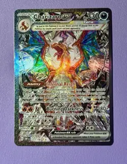 Pokemon Card Charizard Ex 223/197 Pokemon Ossidiana Infuocata ITA Near Mint - Image 1