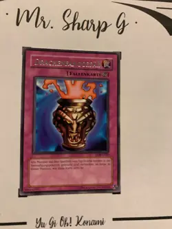 DRACHEFANGGEFAss - LOB-G035 DEUTSCH Yu Gi Oh! CARD RARE KONAMI SILVER WRITING - Image 3