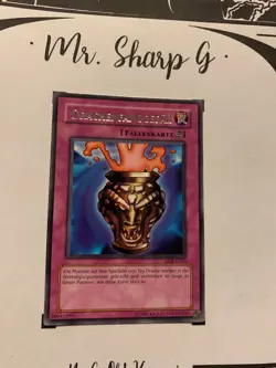 DRACHEFANGGEFAss - LOB-G035 DEUTSCH Yu Gi Oh! CARD RARE KONAMI SILVER WRITING - Image 4