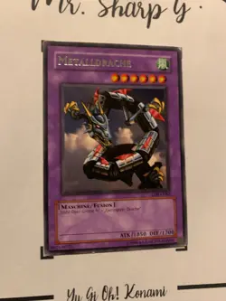 METALLDRACHE - LOB-G082 DEUTSCH Yu-Gi-Oh! CARD RARE KONAMI - Image 5