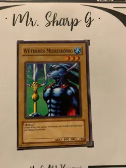 WUTENDER MEERESKONIG - LOB-G027 DEUTSCH Yu-Gi-Oh! CARD COMMON KONAMI - Image 2