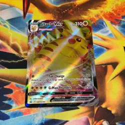 Pikachu SWSH286 Full Art PROMO Near Mint Pokemon Card - Image 1