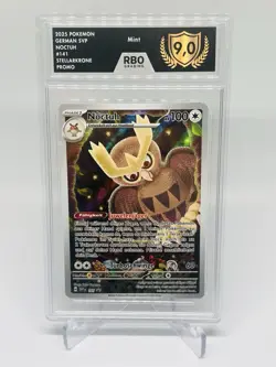 Noctuh SVP 141 SV Black Star Promo GRADING 9 .DE | Noctowl TCG Card Pokemon - Image 1