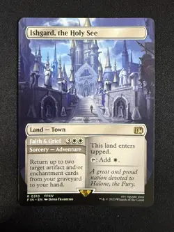 Ishgard, the Holy See (BORDERLESS) Final Fantasy - Magic the Gathering - Image 1