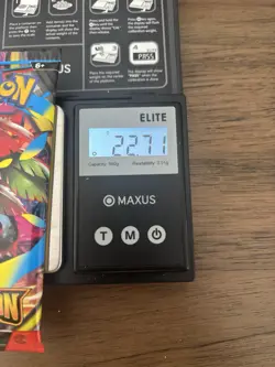 Extremely heavy 22.71g! Pokemon Mega Evolution booster pack English - Image 2