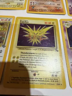 17 Pokemon Vintage Card Collection All HoloCards, Jungle, Legendary Etc LP-HP - Image 4