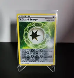 Pokemon TCG V Guard Energy Silver Tempest 169/195 Reverse Holo Uncommon - Image 1