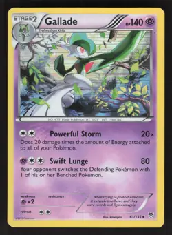 Gallade 61/135 Pokemon TCG Plasma Storm LP - Image 1