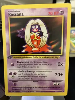 Jynx (Rossana) 31/102 German Base Set First Edition Pokemon TCG - NM - Image 1