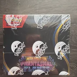 Pokemon TCG Mega Evolution Phantasmal Flames Booster Box NEW/Factory Sealed - Image 1