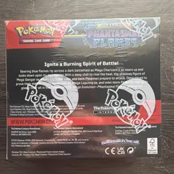 Pokemon TCG Mega Evolution Phantasmal Flames Booster Box NEW/Factory Sealed - Image 2