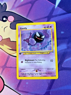 Gastly - 65/105 [Neo Destiny] Pokemon TCG - Common - 1st Edition - NM - Image 1