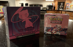 Pokemon Fusion Strike Booster Box AND ETB New Factory Sealed Acrylic Cases - Image 2