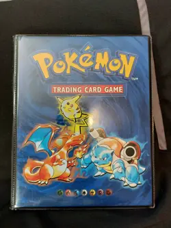 Pokemon 1999 Official Trading Card Game Nintendo WOTC Vintage Binder Only 742818083201 - Image 1