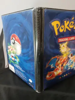 Pokemon 1999 Official Trading Card Game Nintendo WOTC Vintage Binder Only 742818083201 - Image 3