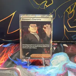 Giovanni's Charisma 197/165 Sv: Scarlet & Violet 151 Pokemon TCG - Image 1