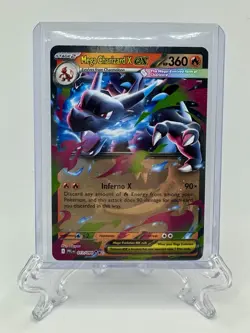 Mega Charizard X EX Double Rare Card 13/94 Pokemon Phantasmal Flames NM/M - Image 1
