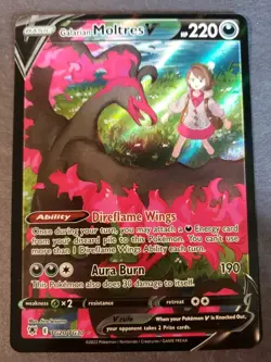 2022 Pokemon SWSH Astral Radiance Galarian Moltres V Trainer Gallery #TG20/TG30 - Image 1