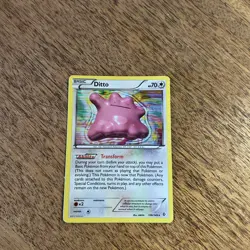 Pokemon TCG Ditto Holo Rare Card Boundaries Crossed 108/149 - Image 1