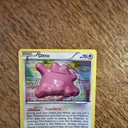 Pokemon TCG Ditto Holo Rare Card Boundaries Crossed 108/149 - Image 2