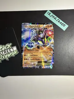Zygarde EX 54/124, Holo, XY Fates Collide, Pokemon TCG, Ultra Rare, 2016, NM - Image 1