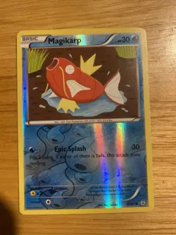 Pokemon TCG Magikarp Holo Near Mint 22/83 - Image 1