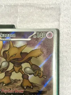 Pokemon Mega Evolutions Alakazam FACTORY SEALED Promo Pack - Image 4