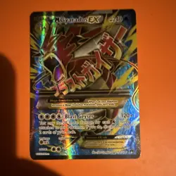 Pokemon M Gyarados EX Full Art Holo Ultra Rare Breakpoint 115/122 240HP TCG Card - Image 1