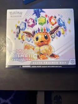 Pokemon TCG Scarlet Violet Prismatic Evolutions ETB Elite Trainer Box Sealed - Image 1
