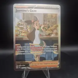 Jasmine's Gaze 245/191 SV08: Surging Sparks Holo Pokemon SIR - Image 1