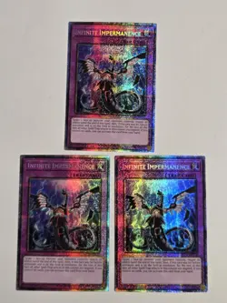 Infinite Impermanence MP25-EN032 (x1) Starlight Rare Yugioh 2025 Mega-Pack Mint - Image 1