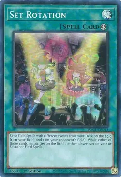 1x Set Rotation - 1st Edition NM Eng YuGiOh - Quarter Century Bonanza - Image 1