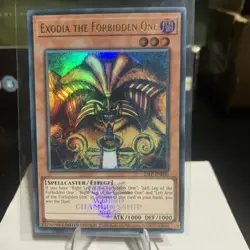 Exodia the Forbidden One Ltd Ed Emblazoned Ultra 25LP-EN000 Yu-Gi-Oh! - Image 1