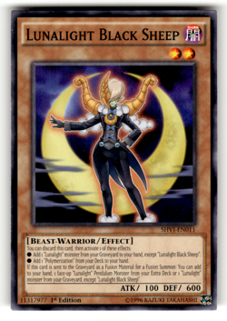 Lunalight Black Sheep SHVI-EN011 1st Edition Common Shining Victories LP - Image 1