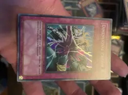 Yugioh WC08-EN001-3 Super Rare Promo Dimensional Prison, Burden of the Mighty NM - Image 2
