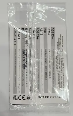 Magic The Gathering x TMNT 2025 NYCC Exclusive Promo Card SEALED - Image 2