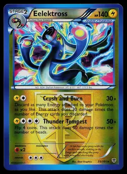 Pokemon Card - Eelektross (Team Plasma) Plasma Blast 33/101 Reverse Holo - Image 1