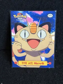 Meowth #TV11 1999 Topps Pokemon TV Animation Edition Series 1 Topps Card - Image 1